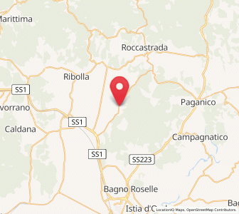 Map of Sticciano Scalo, Tuscany