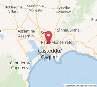 Map of Su Planu, Sardinia