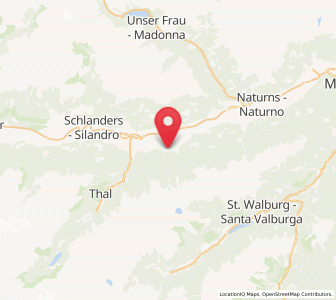 Map of Tarres, Trentino-Alto Adige