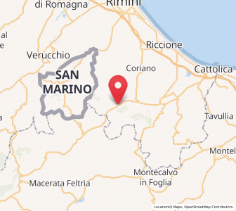 Map of Taverna, Emilia-Romagna