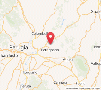 Map of Torchiagina, Umbria