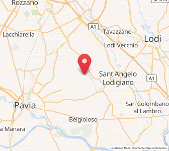 Map of Torre d'Arese, Lombardy
