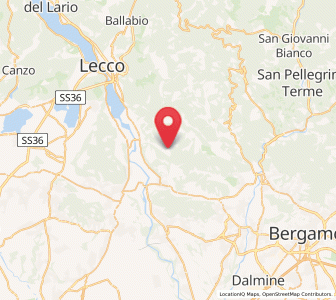 Map of Torre de'Busi, Lombardy