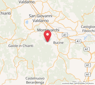 Map of Torre, Tuscany