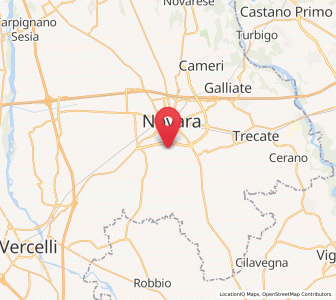 Map of Torrion Quartara, Piedmont