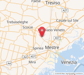 Map of Trivignano, Veneto