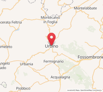 Map of Urbin, The Marches