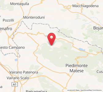 Map of Valle Agricola, Campania