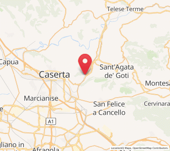 Map of Valle di Maddaloni, Campania