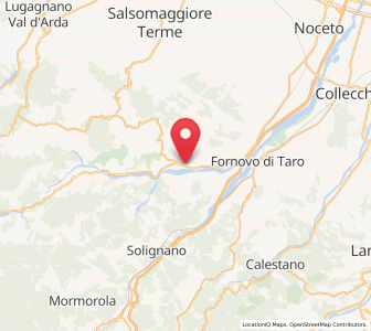 Map of Varano de'Melegari, Emilia-Romagna