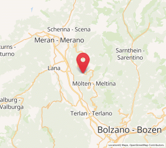 Map of Verano, Trentino-Alto Adige