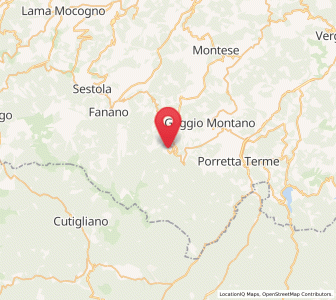 Map of Vidiciatico, Emilia-Romagna