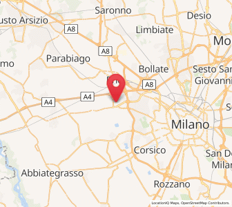 Map of Vighignolo, Lombardy