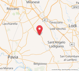Map of Vigonzone, Lombardy