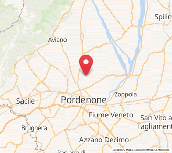 Map of Villa D'Arco, Friuli Venezia Giulia