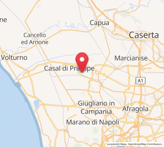 Map of Villa di Briano, Campania