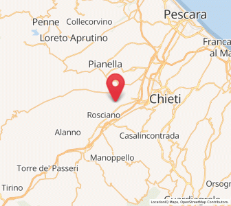 Map of Villa Oliveti, Abruzzo