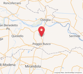Map of Villa Poma, Lombardy