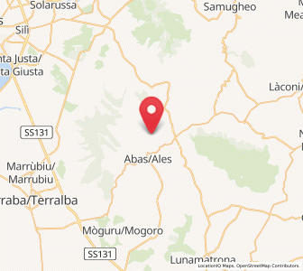 Map of Villa Verde, Sardinia