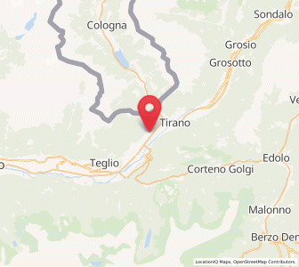 Map of Villa di Tirano, Lombardy