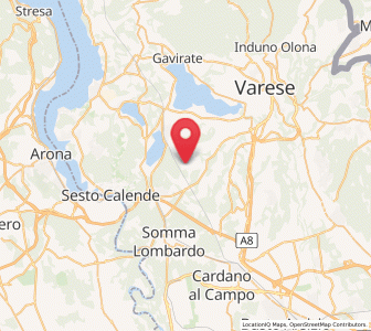Map of Villadosia, Lombardy