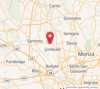 Map of Villaggio del Sole, Lombardy