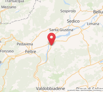 Map of Villapiana-Ronchena, Veneto