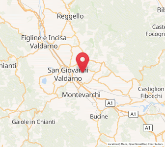 Map of Ville, Tuscany