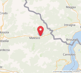 Map of Villette, Piedmont