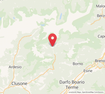 Map of Vilminore, Lombardy