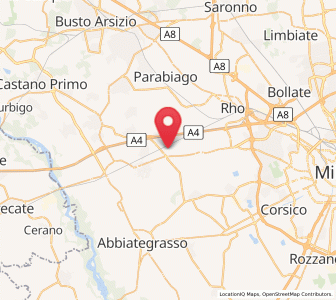 Map of Vittuone, Lombardy