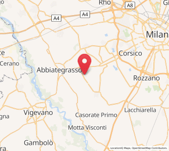 Map of Zelo Surrigone, Lombardy