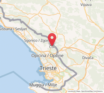 Map of Zolla, Friuli Venezia Giulia