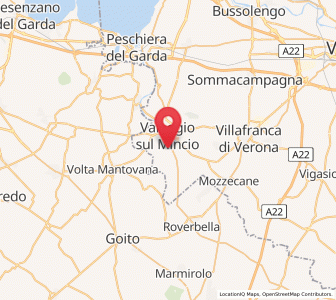 Map of Zona Artigianale Foroni, Veneto