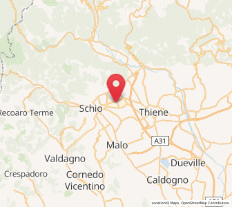 Map of Zona Industriale, Veneto