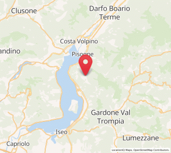 Map of Zone, Lombardy