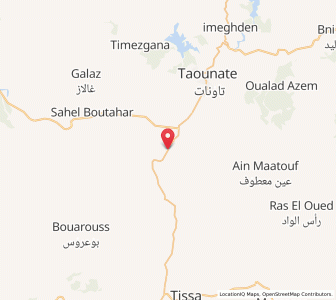 Carte : Ain Aicha, Fès-Meknès