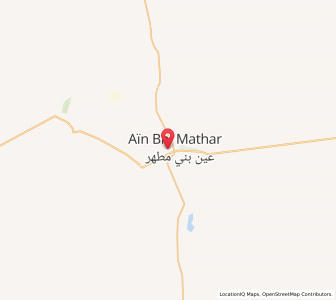 Carte : Aïn Beni Mathar, L’Oriental
