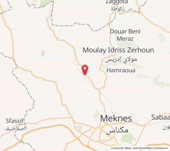 Carte : Ain Karma, Fès-Meknès