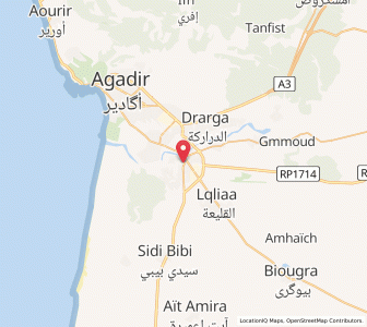 Carte : Ait Melloul, Souss-Massa