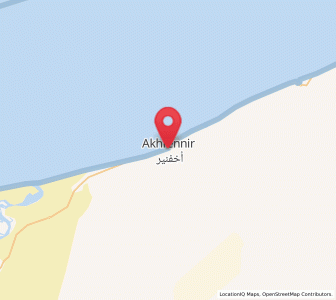 Carte : Akhfennir, Laâyoune-Sakia El Hamra