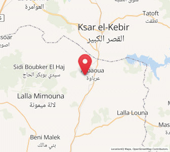Carte : Arbaoua, Rabat-Salé-Kénitra