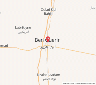 Carte : Ben Guerir, Marrakech-Safi