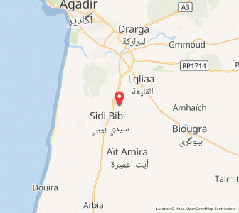 Carte : Ben Jerrar, Souss-Massa
