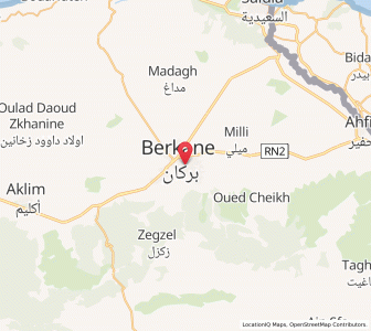 Carte : Berkane, L’Oriental
