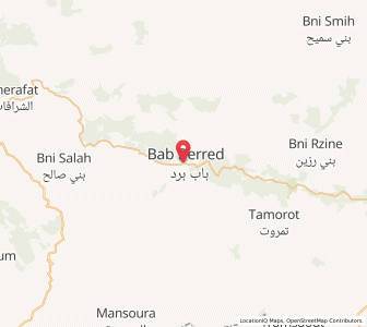 Carte : Boureït, Tanger-Tétouan-Al Hoceïma