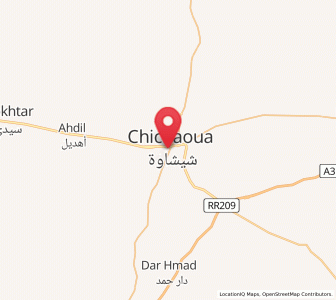 Carte : Chichaoua, Marrakech-Safi