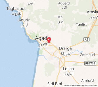 Carte : Dakhla, Souss-Massa