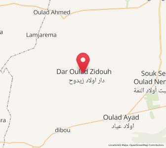 Carte : Dar Ould Zidouh, Béni Mellal-Khénifra