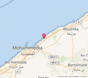 Carte : El Mansouria, Casablanca-Settat